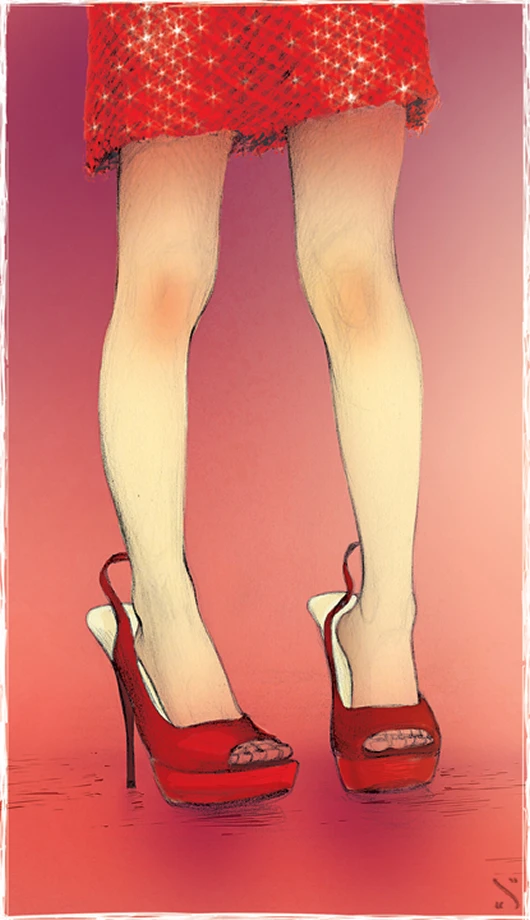 Healthcare burden editorial illustration