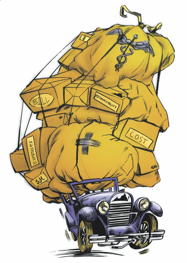 Tiger boat Life of Pi illustration